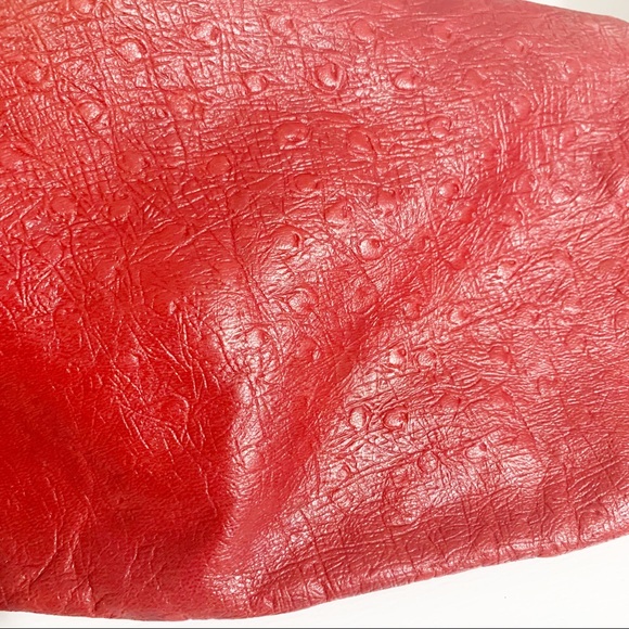 Unbranded Leather Envelope Clutch KissLock Closure - Picture 10 of 12